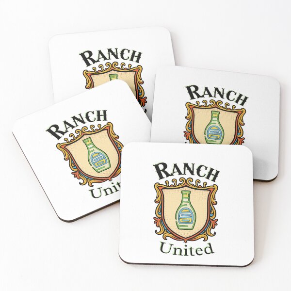 Item preview, Funny Ranch Dressing | Ranch United Football Club Retro Crest designed and sold by SunandShade.