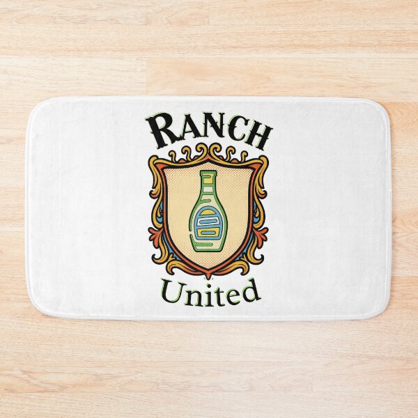 Item preview, Funny Ranch Dressing | Ranch United Football Club Retro Crest designed and sold by SunandShade.