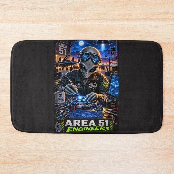 Item preview, Area 51 Engineer designed and sold by aliengalaxiesglobal.