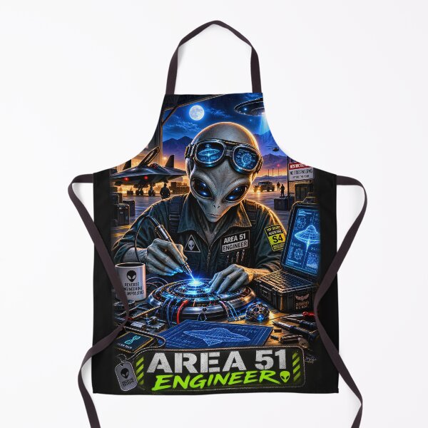 Item preview, Area 51 Engineer designed and sold by aliengalaxiesglobal.