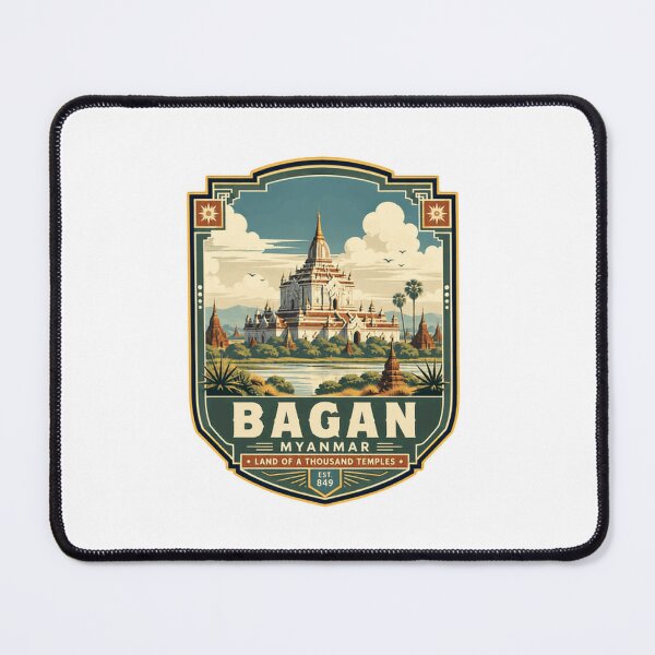 Item preview, Bagan Myanmar Land Of A Thousand Temples Ancient City Travel Destination designed and sold by Simsimah26Parks.
