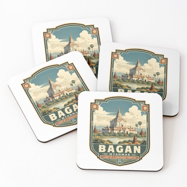 Item preview, Bagan Myanmar Land Of A Thousand Temples Ancient City Travel Destination designed and sold by Simsimah26Parks.
