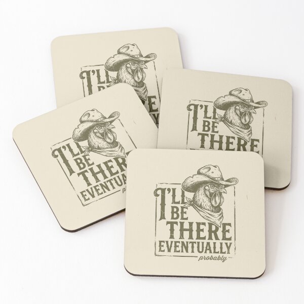 Item preview, I'LL BE THERE EVENTUALLY designed and sold by SignumShop.