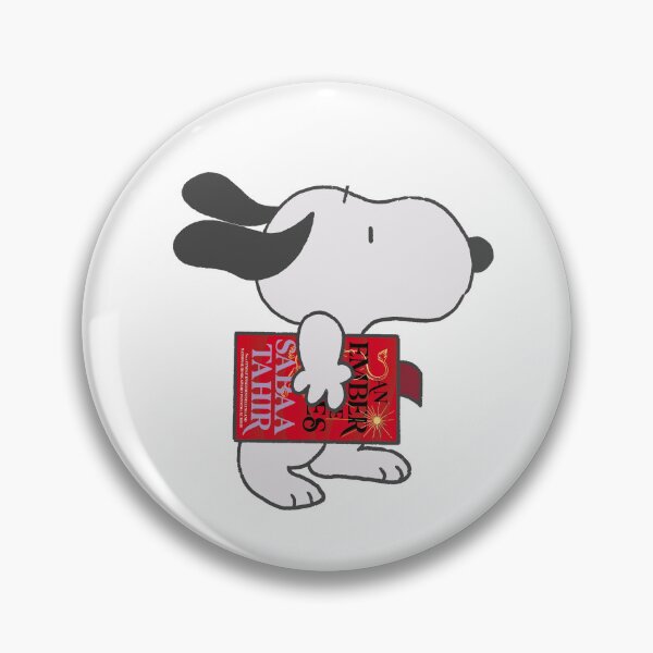 Item preview, snoopy reading an ember in the ashes designed and sold by liveawhimsylife.