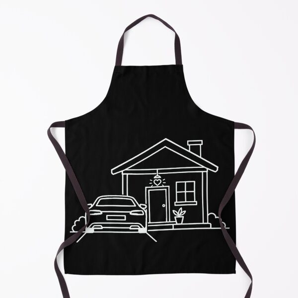 Item preview, Car at Home Sweet Home Line Art ​ designed and sold by Haque Designs.