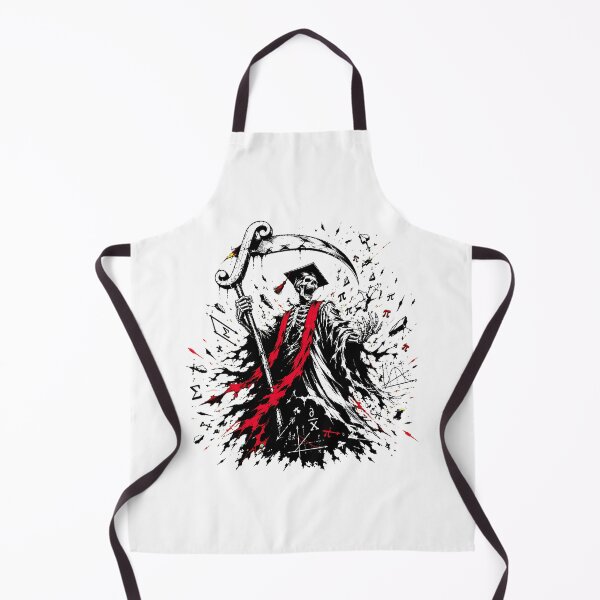 Item preview, Math Graduation Grim Reaper Dark Academia Skeleton designed and sold by chattsuede.