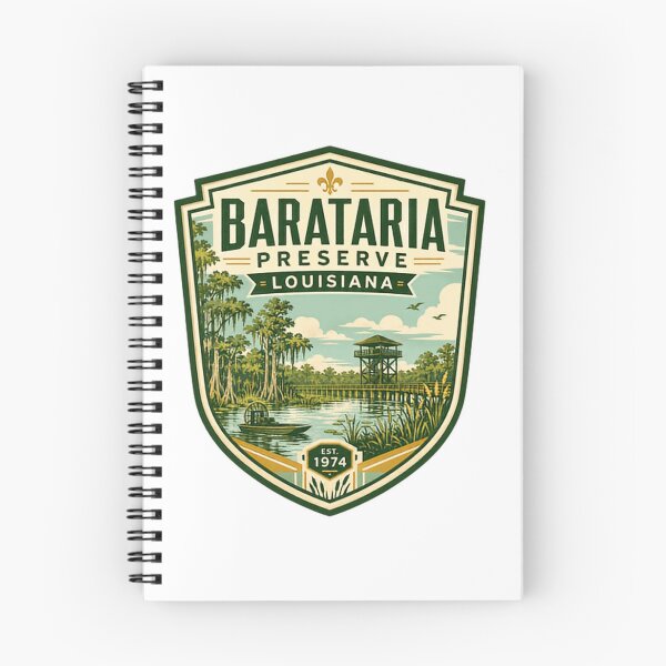 Item preview, Barataria Preserve Louisiana Est 1974 Nature Explorer Travel designed and sold by Simsimah26Parks.
