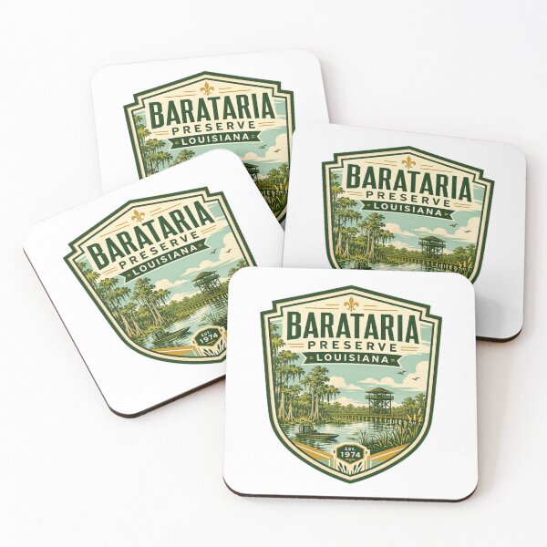 Item preview, Barataria Preserve Louisiana Est 1974 Nature Explorer Travel designed and sold by Simsimah26Parks.