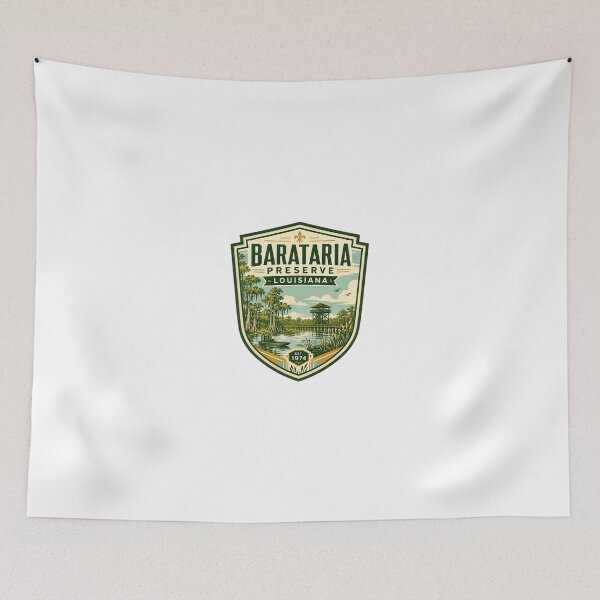Item preview, Barataria Preserve Louisiana Est 1974 Nature Explorer Travel designed and sold by Simsimah26Parks.