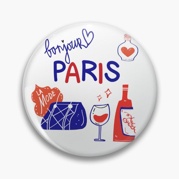Aperçu de l'œuvre Bonjour Paris! créée et vendue par ImaginARTDesign.