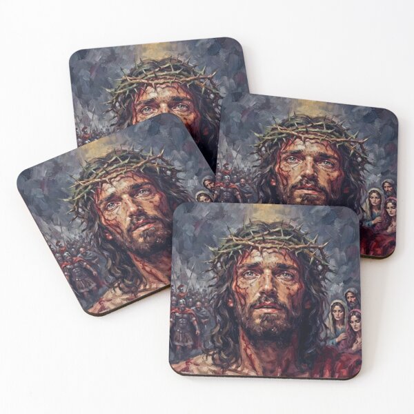 Item preview, The Passion of the Christ Fine Art Tribute designed and sold by Art's Diner.