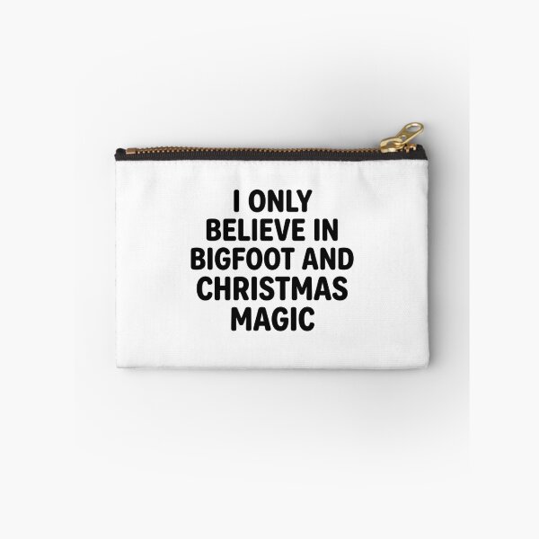 Item preview, I Only Believe In Bigfoot And Christmas Magic Funny Sasquatch Holiday Humor designed and sold by raedattia.