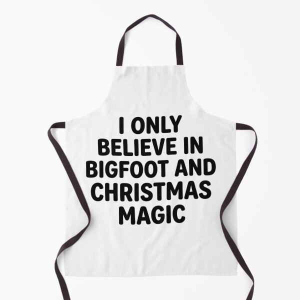 Item preview, I Only Believe In Bigfoot And Christmas Magic Funny Sasquatch Holiday Humor designed and sold by raedattia.