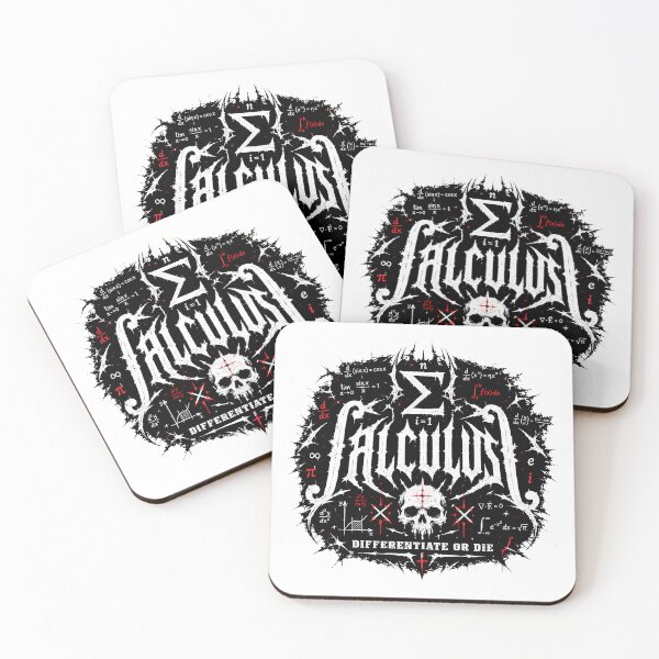 Item preview, Calculus Death Metal Skull Differentiate Or Die designed and sold by chattsuede.