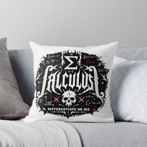 Item preview, Calculus Death Metal Skull Differentiate Or Die designed and sold by chattsuede.