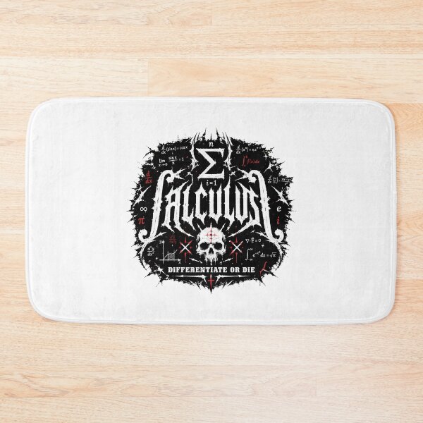 Item preview, Calculus Death Metal Skull Differentiate Or Die designed and sold by chattsuede.