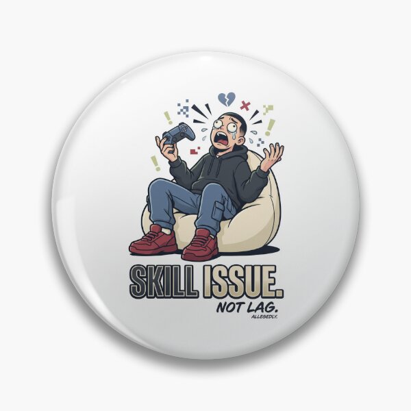 Item preview, Skill Issue Funny Gaming Shirt | Gamer Meme Shirt designed and sold by SAJ Design Studio.