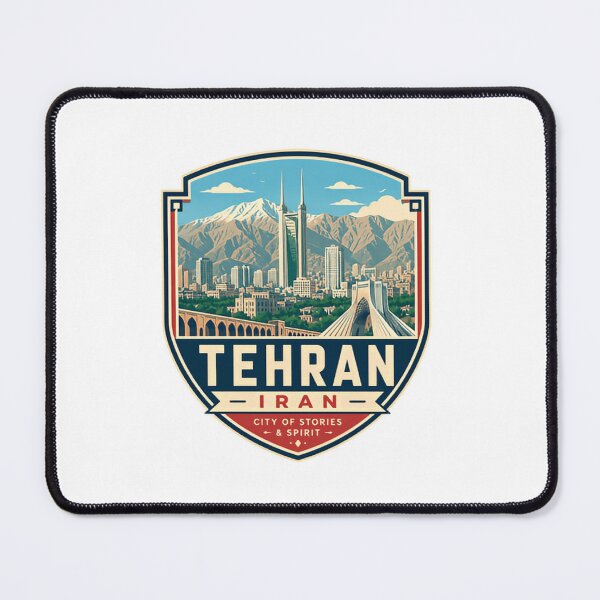 Item preview, Tehran Iran City Of Stories & Spirit Persian Heritage Travel City Capital Souvenir designed and sold by Simsimah26Parks.