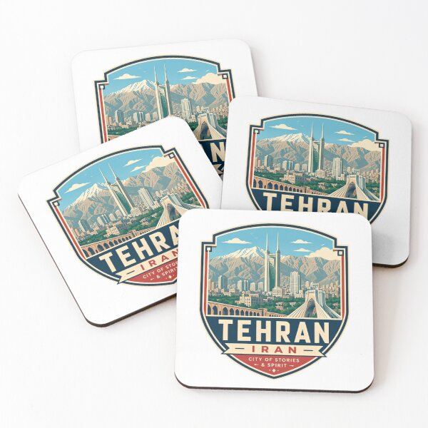 Item preview, Tehran Iran City Of Stories & Spirit Persian Heritage Travel City Capital Souvenir designed and sold by Simsimah26Parks.