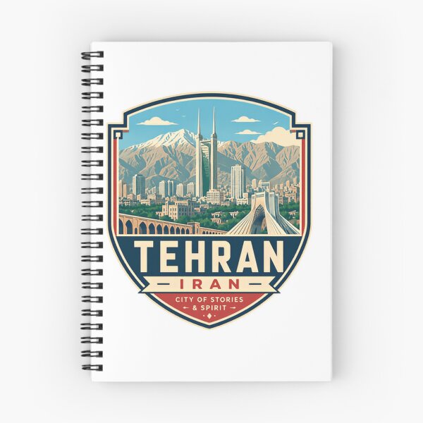 Item preview, Tehran Iran City Of Stories & Spirit Persian Heritage Travel City Capital Souvenir designed and sold by Simsimah26Parks.