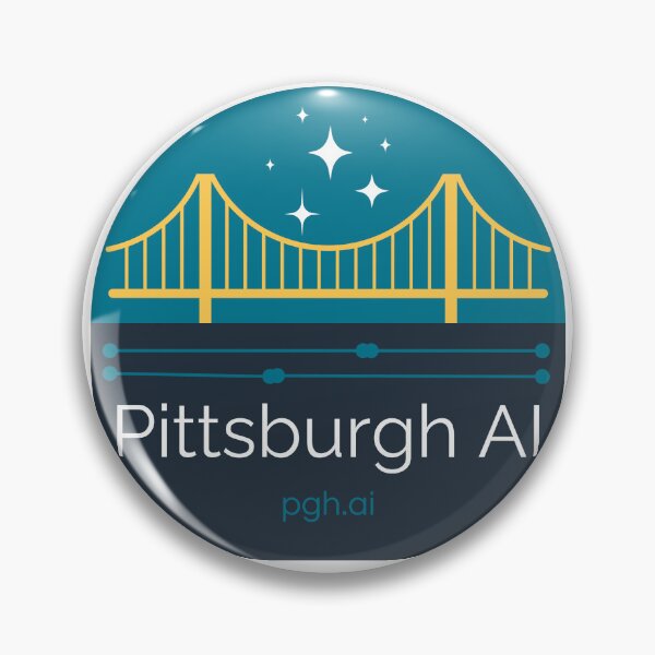 Artikelvorschau, Pittsburgh AI PghAi Teal Logo entworfen und verkauft von PittsburghAI.