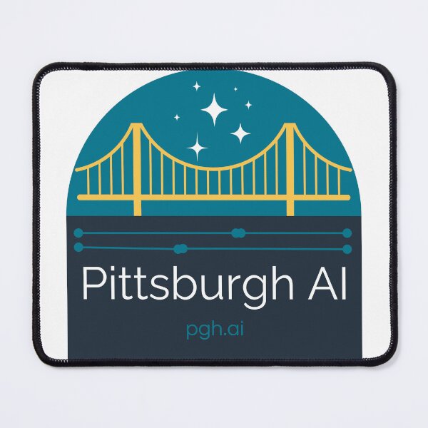 Item preview, Pittsburgh AI PghAi Teal Logo designed and sold by PittsburghAI.