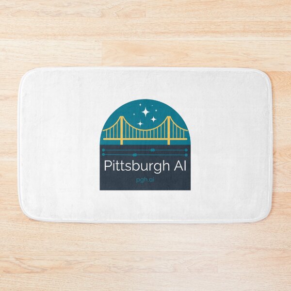 Item preview, Pittsburgh AI PghAi Teal Logo designed and sold by PittsburghAI.