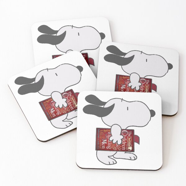 Item preview, snoopy reading children of gods and fighting men designed and sold by liveawhimsylife.