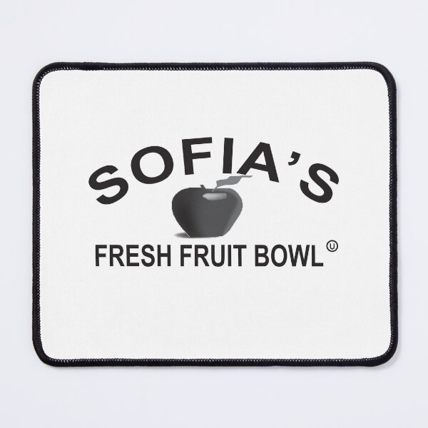 Item preview, Sofia's Fresh Fruit Bowl Apple Logo designed and sold by dreyesvc.