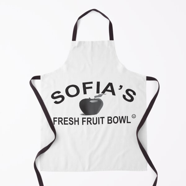 Item preview, Sofia's Fresh Fruit Bowl Apple Logo designed and sold by dreyesvc.
