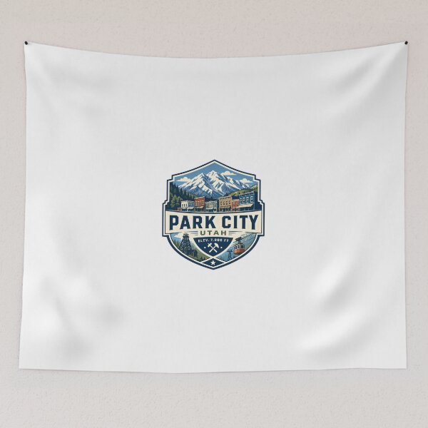 Item preview, Park City Utah Elev. 7,000 Ft Ski Resort Mountain Town Souvenir designed and sold by Simsimah26Parks.