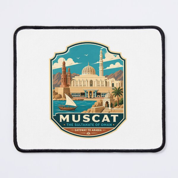 Item preview, Muscat The Sultanate Of Oman Gateway To Arabia Travel Souvenir Explorer designed and sold by Simsimah26Parks.