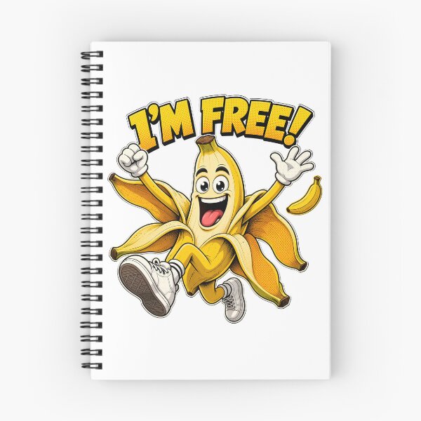 Item preview, I’m Free Banana Comic Cartoon Design designed and sold by TshirtsOnline-.