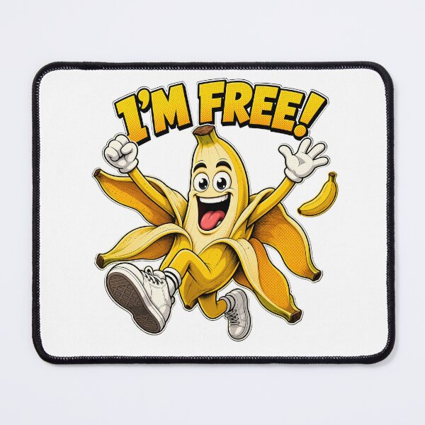 Item preview, I’m Free Banana Comic Cartoon Design designed and sold by TshirtsOnline-.