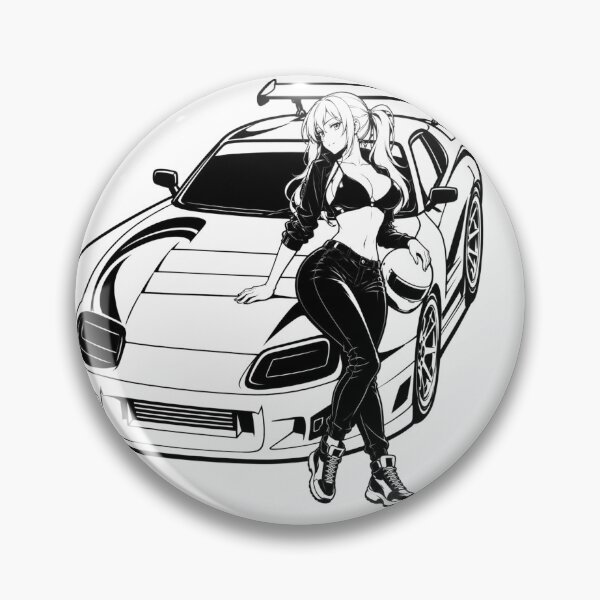 Item preview, Midnight Street Racer Girl designed and sold by EgoSovereign.