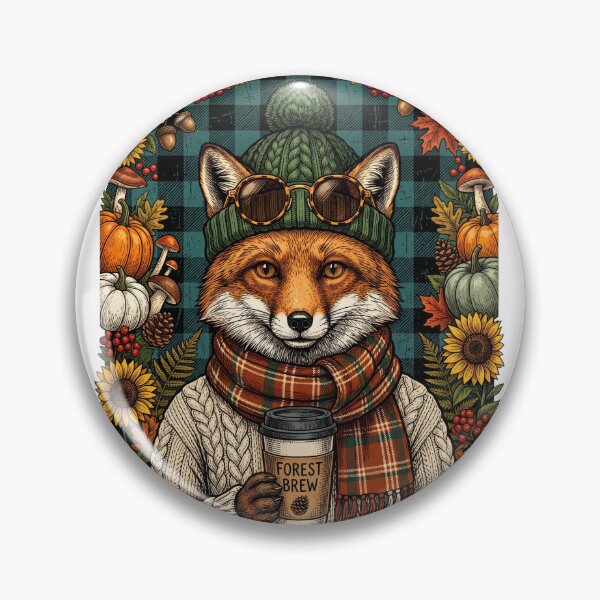 Item preview, Fall Fox Forest Brew designed and sold by Tiffany Roy.