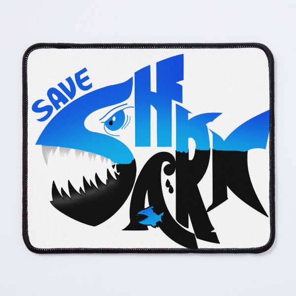 Item preview, Save The Shark Majestic Ocean Conservation Vector Illustration designed and sold by OutlawsDesign26.