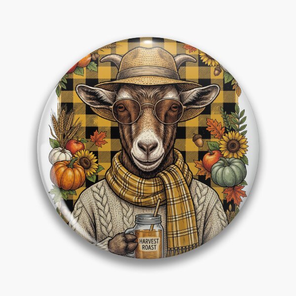 Item preview, Fall Goat Harvest Roast designed and sold by Tiffany Roy.