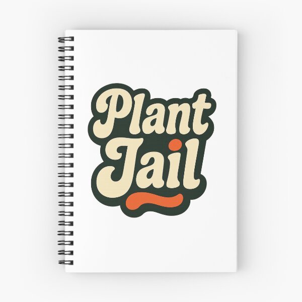 Item preview, Plant Jail Hand Stamped Nursery Typography designed and sold by Ainbowz-Artwork.
