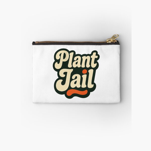 Item preview, Plant Jail Hand Stamped Nursery Typography designed and sold by Ainbowz-Artwork.