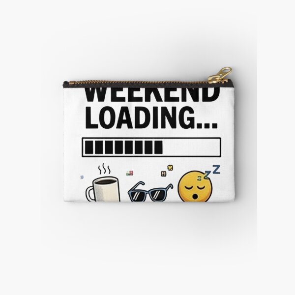 Item preview, Weekend Loading — Funny Y2K Retro Computer Design designed and sold by Tipsy24.