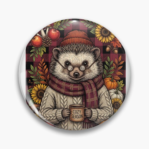 Item preview, Fall Hedgehog Cozy Season designed and sold by Tiffany Roy.
