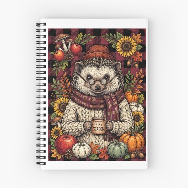 Item preview, Fall Hedgehog Cozy Season designed and sold by Tiffany Roy.