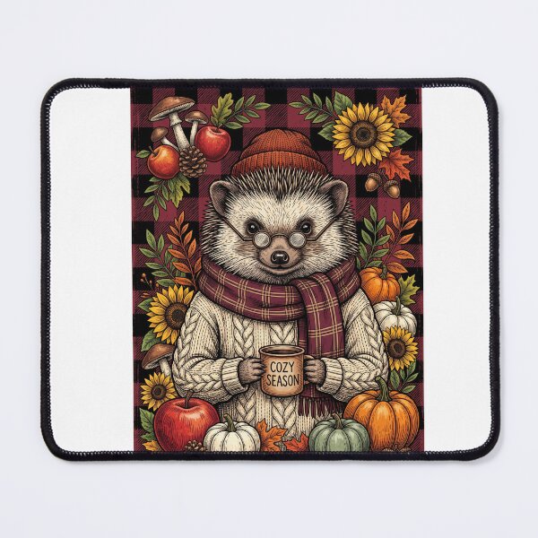 Item preview, Fall Hedgehog Cozy Season designed and sold by Roy & Tiffany.