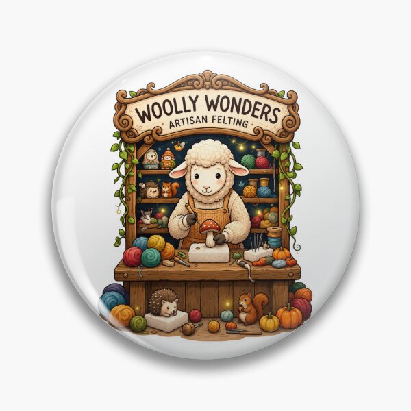 Item preview, Woolly Wonders | Artisan Sheep Felting | Cozy Woodland Needle Felting designed and sold by MrDev.