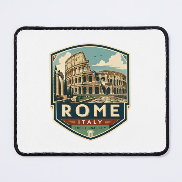 Item preview, Rome Italy The Eternal City Travel Vacation Tourist Landmark designed and sold by Simsimah26Parks.