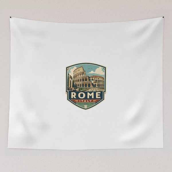 Item preview, Rome Italy The Eternal City Travel Vacation Tourist Landmark designed and sold by Simsimah26Parks.