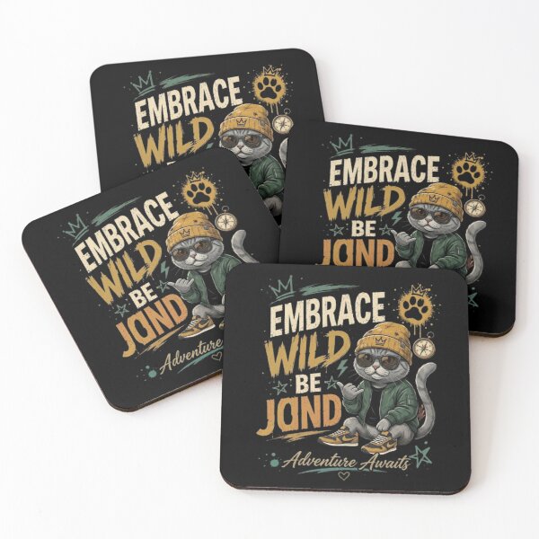 Item preview, Adventure Cat – Embrace the Wild Artwork designed and sold by Dogandesighn.