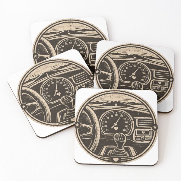 Item preview, Vintage Car Dashboard Manual Transmission Emblem designed and sold by Haque Desigens.