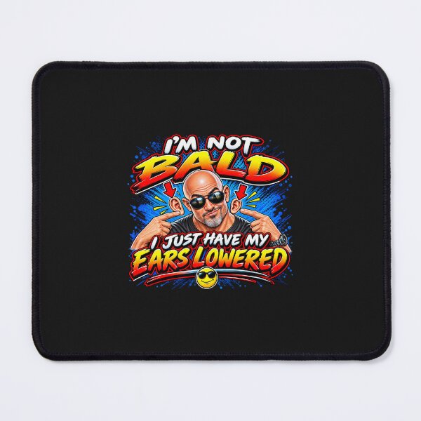 Item preview, I'm Not Bald I Just Have My Ears Lowered - Funny Bald Guy Shirt designed and sold by FunMugsAndMore .